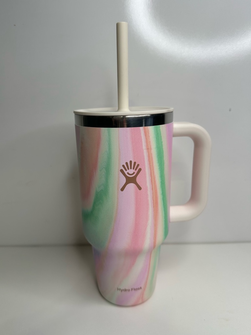 Hydroflask 32oz Tumbler With Straw Lid Sugar Rush Limited Edition.